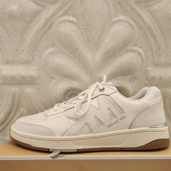Michael Kors Rebel Sneaker - Women's. Optic white. NIB. Size 11 - Picture 2 of 13